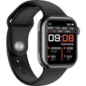 Resim Sonreir Watch S 10 Pro Max 45MM Siyah Akıllı Saat - 7 Kordonlu Arama Yapabilen, Iphone, Huawei, Uyumlu 8,9 