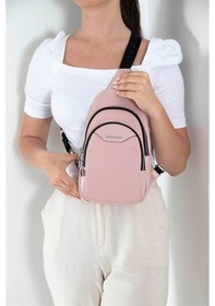 Resim Silver Polo Sp959 Kadın Vücut Çantası Petek Pink-pink 