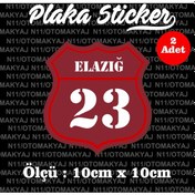 Resim 23 Elazığ İl Şehir Plaka Sticker Futbol Spor Kulüb 