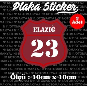 Resim 23 Elazığ İl Şehir Plaka Sticker Futbol Spor Kulüb 