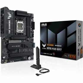 Resim Asus TUF Gaming X870E-Plus WiFi7 DDR5 (8000MHz)OC M.2 HDMI\u002FUSB-C PCIe 5.0 AM5 ATX Anakart 