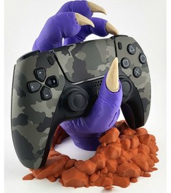 Resim Zombi El Tasarımlı Ps5 Dualsense Kol Standı Gamer Dekoratif Konsol Tutucu 