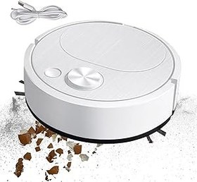 Resim Neamou Süpürge Süpürme Robotu, Süpürme Robotu , USB Çarpışma Önleyici Otomatik Temizleme, Düşmeye Karşı Sessiz Engellenme Önleyici Robot, USB Şarj 