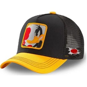 Resim Bunny Looney Anime Snapback Beyzbol Şapkası - Pamuklu, Erkek/kadın, Hip Hop Ve Kamyon Şoförü İçinblackstandart Black 