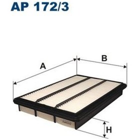 Resim FILTRON AP172.3 Hava Filtresi Mitsubishi Pajero III-Pajero IV 
