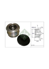 Resim Ina 535012110 Alternator Kasnagi 1379701 1388004 1425016 