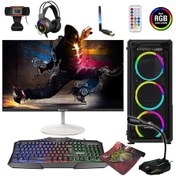 Resim Zeiron KPX25 i5-3470 8 GB 500 GB 120 GB GT740 24" Curved Masaüstü Oyuncu Bilgisayar 