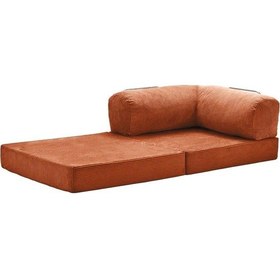 Resim Legom Koltuk Berjer Uzanma Koltuğu Tek Kişilik Kanepe Yatak Kiremit 