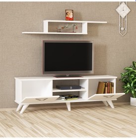 Resim Kalenderdekor1 Kalender Dekor Pruitt Tv Ünitesi Prt01 Beyaz 