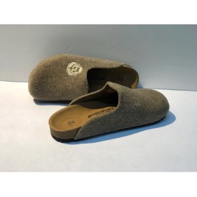 Resim Kafkaslar Kadın Erkek Keçe Kumaş Tam Ortopedik Kışlık Ses Yapmaz Ev Terliği 