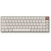 Resim Iqunıx MAGI65 Ochre White Rgb Kablosuz Hotswap Mekanik Gaming Klavye 