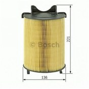 Resim Bosch 1457433576 Hava Filtresi Golf-Caddy Iıı-Passat-Jetta Iıı-Touran-Toledo Iıı-Octavıa-Leon1.2Tsı-1.4Tsı-1.6-2.0Fsı 