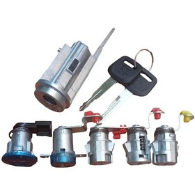 Resim Kapı Kilit Seti Toyota Hiace 90-04 