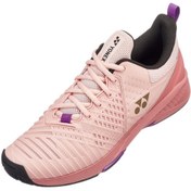 Resim Yonex Sonicage 3 Toprak & Sert Kort Açık Pembe Kadın Tenis Ayakkabısı 