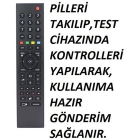 Resim Beko Uyumlu B43L 6945 5B Smart Tv Kumandası 