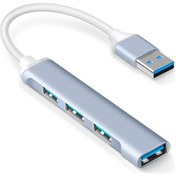 Resim 4 Port Usb Çoğaltıcı Çoklayıcı Hub Usb 3.0 Çoklama Slim Usb Hub 