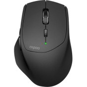 Resim Rapoo MT550 Multi-Mode Kablosuz+Bluetooth Siyah Mouse 