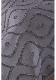 Resim Çeyiz Diyarı Pirot 2 Parça Tek Kişilik Pike Takımı Antrasit Antrasit 