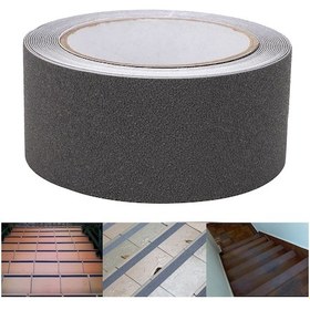 Resim Xindoker Gri Peva Kayma Engelleme Bandı - Ev, Banyo, Basamak Ve Havuz İçin Dayanıklı Zıplayıcı Yalıtım Bandı 5m X 5cm 