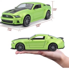 Resim Platin Store Pilatin 31506 2014 Ford Mustang Street Racer 1:24 Model Araba -Necotoys Zeyd 