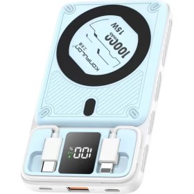 Resim Hobilinka Konfulon M25W 10.000 Mah 20W Pd Magsafe Powerbank - Mavi 