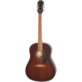 Resim Epiphone AJ-220S Akustik Gitar (Mahogany Burst) 