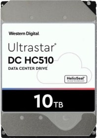 Resim Western Digital Ultrastar DC HC510 (He10) 10 TB 7200 RPM SATA 3 3.5" NAS HDD 