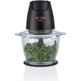 Resim Arnica Rapid Plus GH21134 Doğrayıcı Siyah 