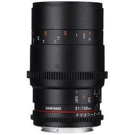 Resim Samyang 100mm T3.1 ED UMC Cine Macro Lens (Fuji X) 