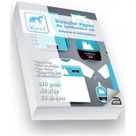 Resim Rovi Transfer Kağıdı (Polyester/Seramik/Metal) - 110Gsm - 50Yp - 