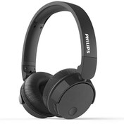 Resim Philips Bass TABH305 Kablosuz Kulak Üstü ANC Siyah Bluetooth Kulaklık Philips