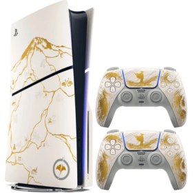 Resim Sony Playstation 5 Slim Oyun Konsolu Ghost Of Yotei + 2.kol Yotei(Ithalatçı Garantili) 