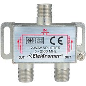 Resim Kablolu Yayın Splitter Dağıtıcı 2'li 5-2400 Mhz 