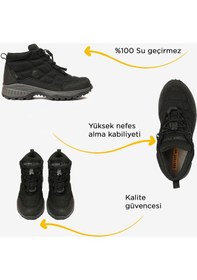 Resim Greyder Erkek Çocuk Siyah Su Geçirmez Outdoor Bot 5k5gb00170 Siyah 