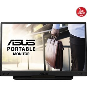 Resim Binbir Göz Bilgisayar Asus Zenscreen MB166C 15.6" 5ms 1920X1080 USB Type-C Taşınabilir LED Monıtor 