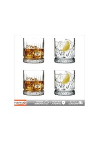 Resim Lüx 4'Lü Elysia Viski Meşrubat Bardağı 210 CC 520014 