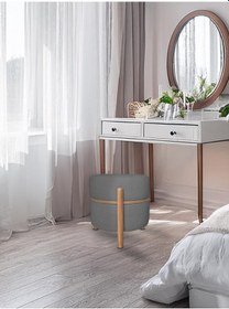 Resim Petto Sandıklı Sehpalı Fonksiyonel Puf Antrasit 