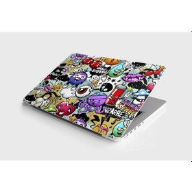 Resim Laptop Sticker Notebook Pc Kaplama Etiketi Graffiti 