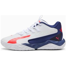 Resim Puma Dagger 2 Mid Erkek Basketbol Ayakkabısı C-pum312748p04p04 Beyaz 