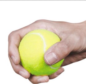Resim 1 Adet Sarı Tenis Topu Antrenman Tenis Topu Tpw-001 