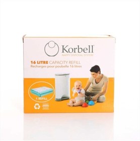 Resim Korbell Korbel 495 Adet Bez Kapasiteli Bebek Bezi Çöp Poşeti 