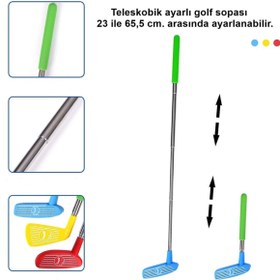 Resim İsmiyle Al znv Mey İthalat® Minyatür Mini Golf Seti znv2026 