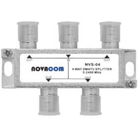 Resim NOVACOM Nvs-04 1/4 Uydu Bölücü (5-2400 MHZ) 