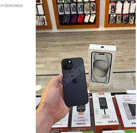 Resim Apple iPhone 15 İkinci El TR | 128 GB | Siyah 