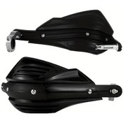 Resim Hightower Dayanıklı Abs Motosiklet Off-road Koruma Siyah Tutacakları - Çarpışma Önleyici, Titreşim Azaltıcı, Kontrol Artırıcı 