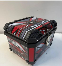 Resim Rexx 60 Litre Abs Motosiklet Arka Çanta - 12-renkli Tek Renk 