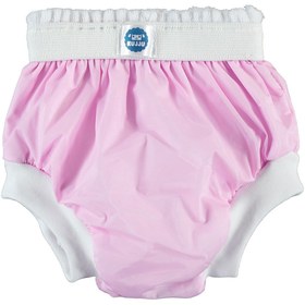 Resim Kujju 1 Beden Düz Alıştırma Külodu 2li (10-14 kg) - Pembe - Pembe-Beyaz / 2-3 Yaş 