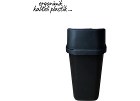 Resim Vizka Tezgah Üstü Pratik Kapak Mutfak Banyo Çöp Kovası 5 Litre 