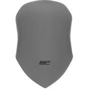 Resim GP KOMPOZİT Gp Kompozit Siperlik Tur Camı Füme 70cm Yamaha X-max 250 300 400 2018-2023 
