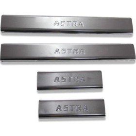 Resim My Tuning Opel Astra K Krom Kapı Eşiği 2015 ve Sonrası Paslanmaz 